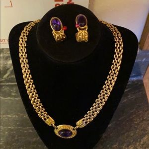 🎈Signed 1980s Tafari TM jewelry set